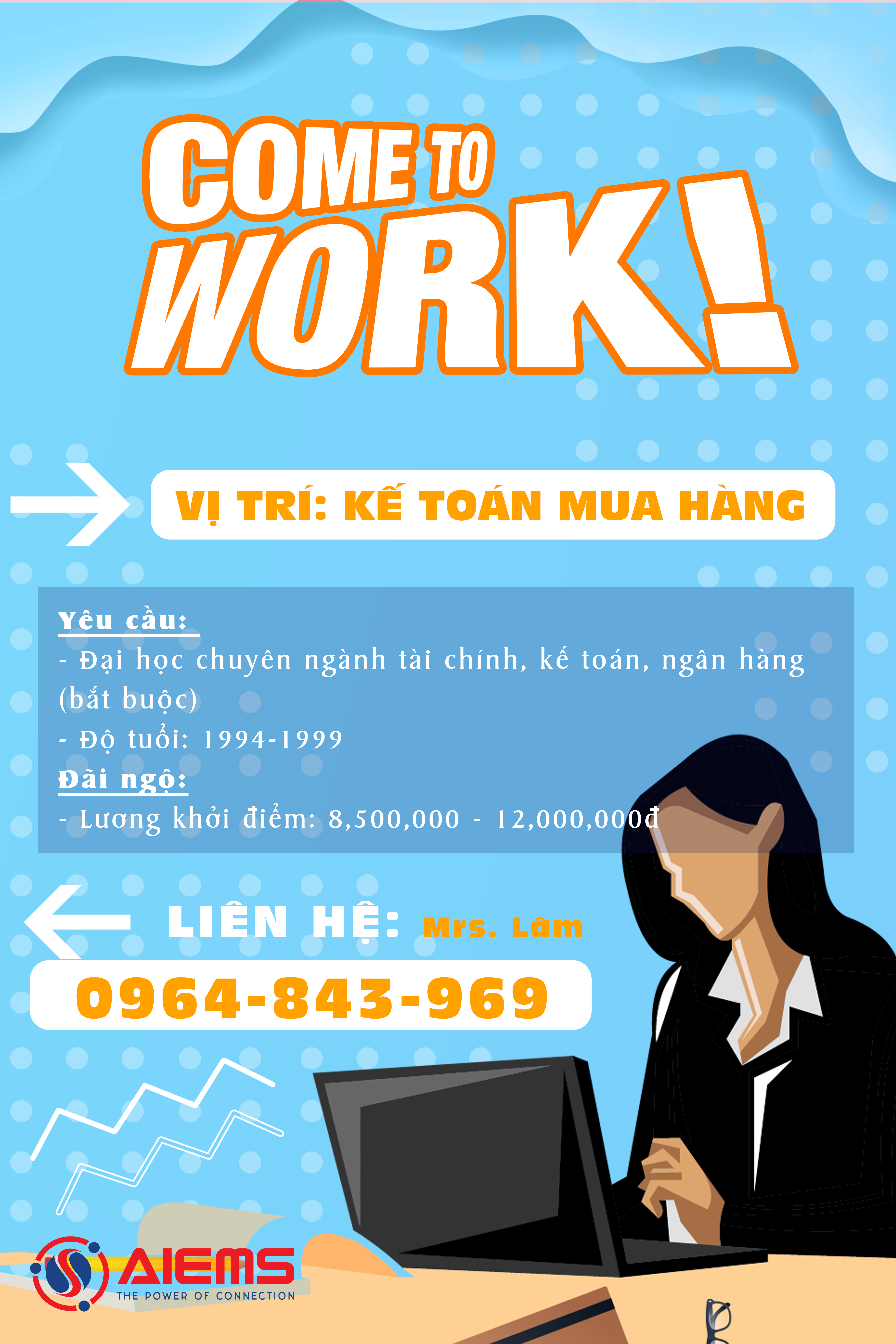 Tuyển dụng: Vị trí Kế Toán Mua Hàng